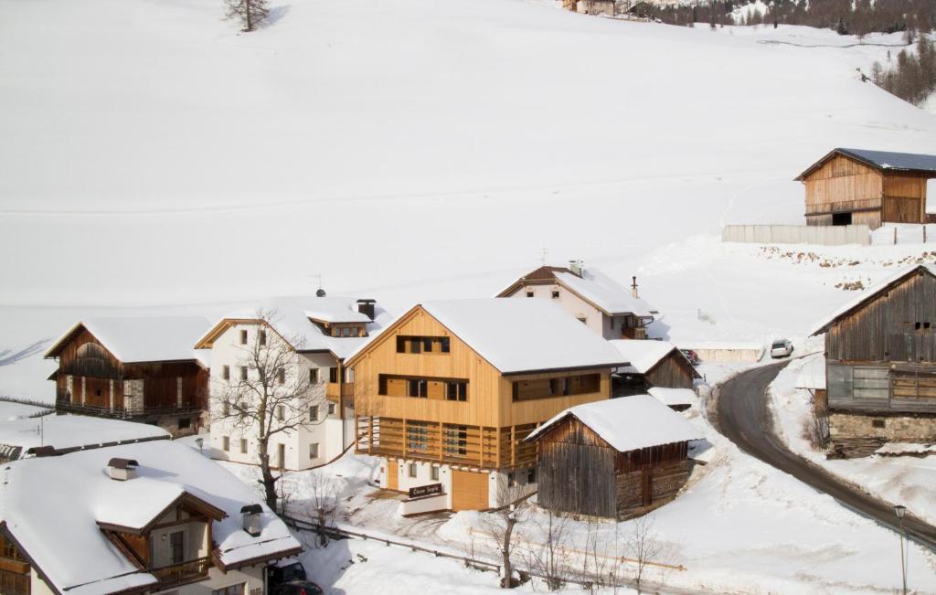 Ciasa Soplà San Cassiano (Badia) Exterior foto